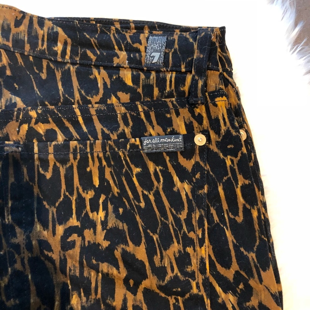 5[7ForAllMankind] Leopard Gwenevere pants - Picture 2 of 7